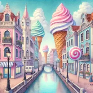Surreal Dreamscape Art Print