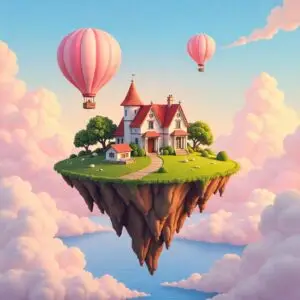 Surreal Dreamscape Art Print